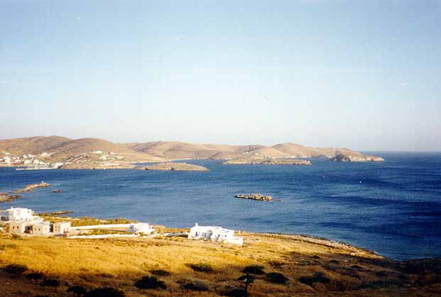  SYROS PHOTO GALLERY - The view of the Aegean sea